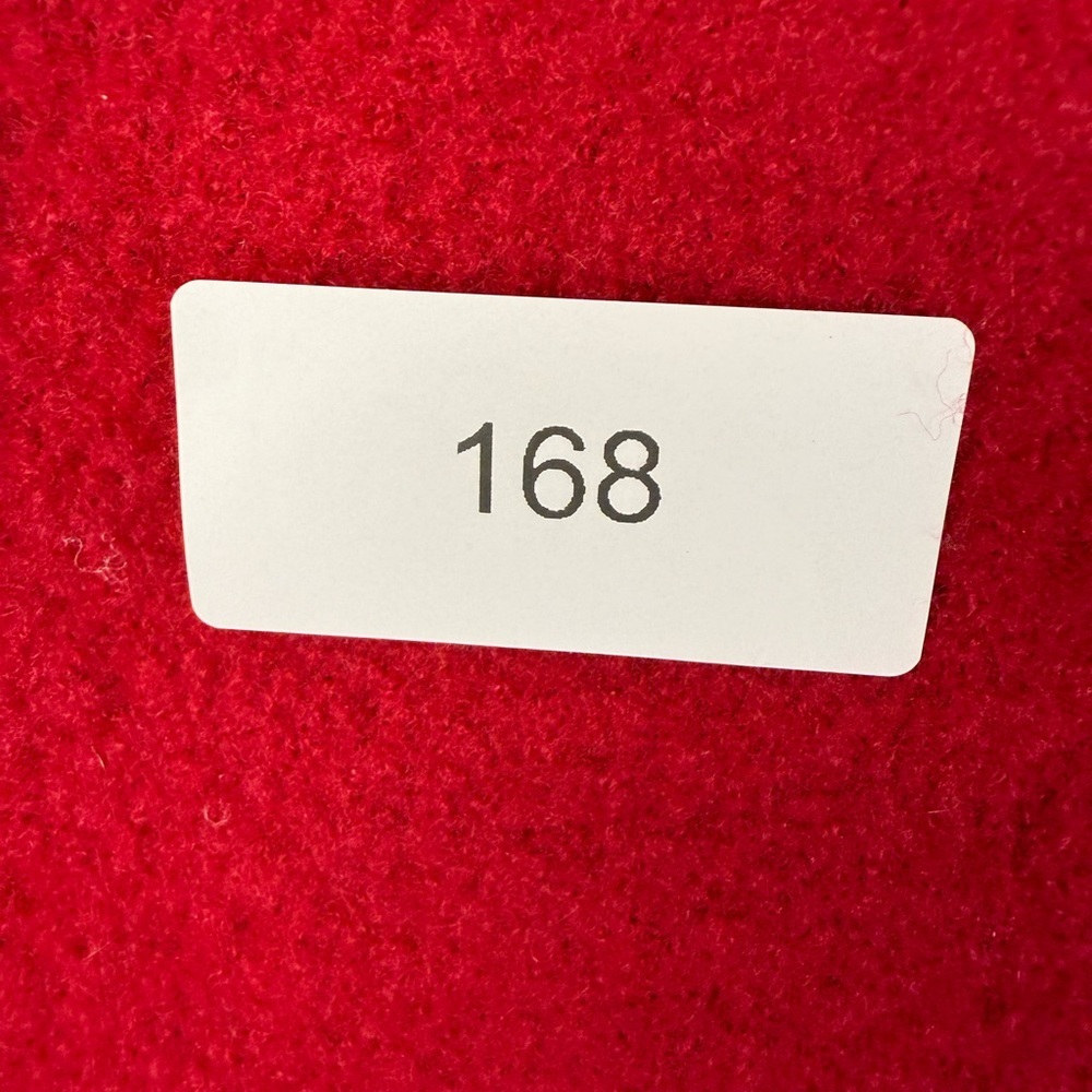 Eileen fisher red wool button up jacket preowned size large - Picture 9 of 9